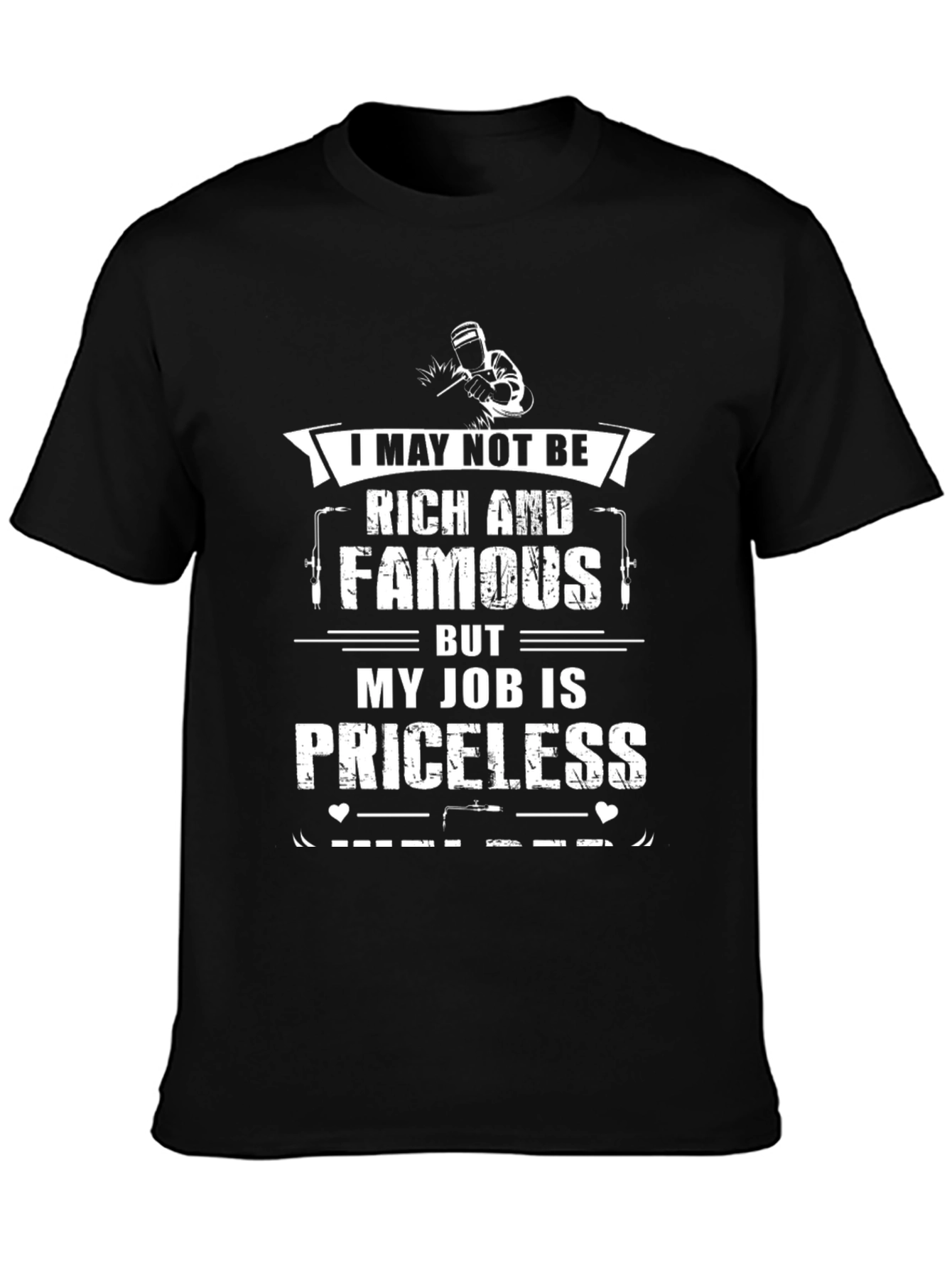 Priceless Job T-Shirt - Black Graphic Tee