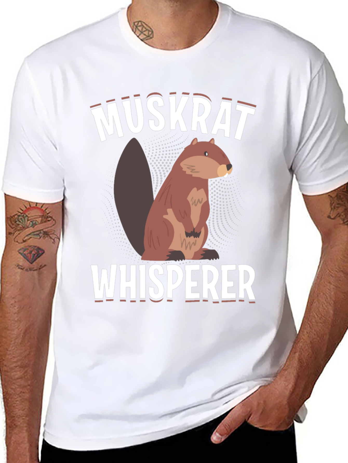 Muskrat Whisperer Graphic Tee