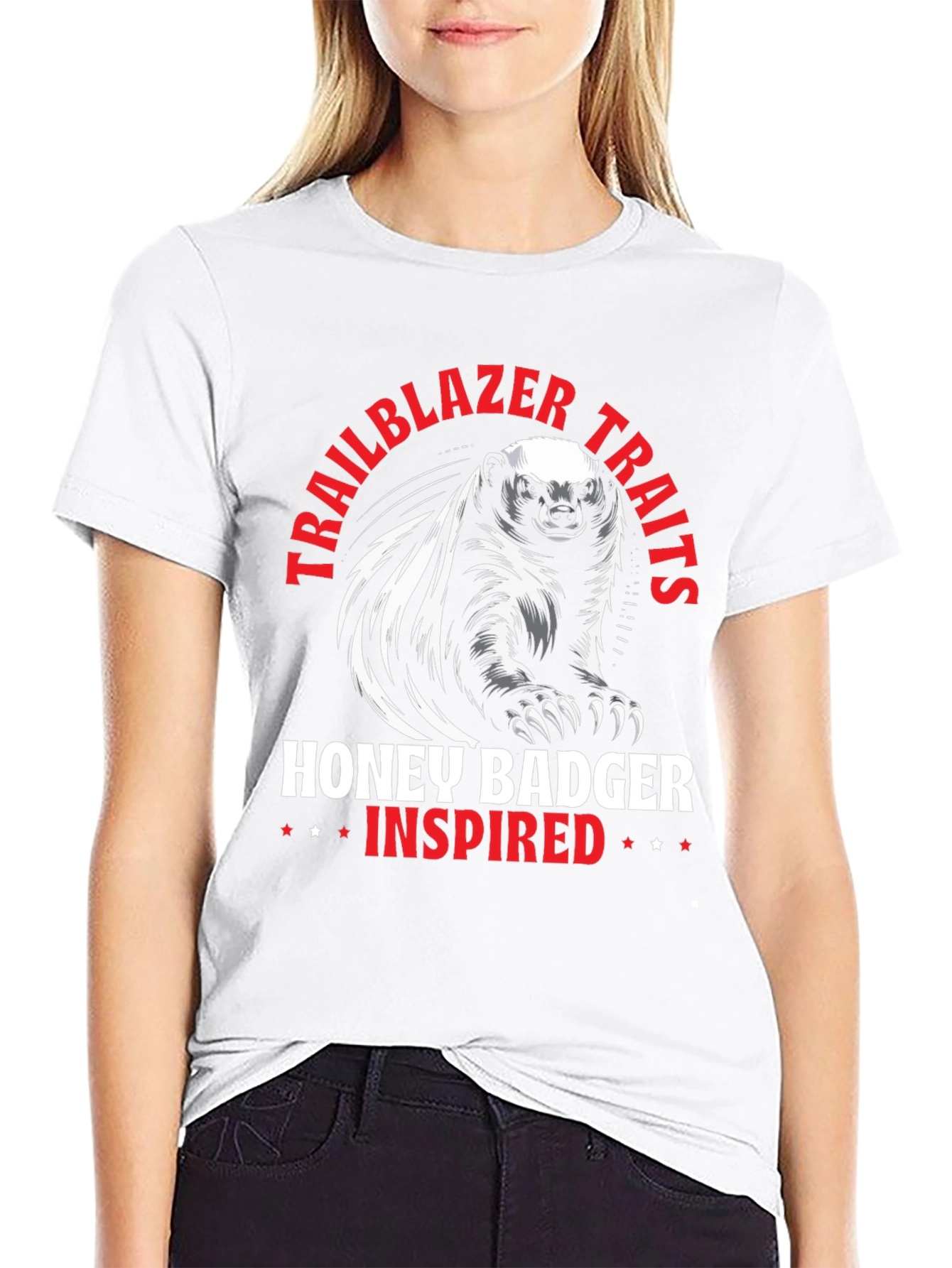 Honey Badger Inspired T-Shirt - Trailblazer Traits