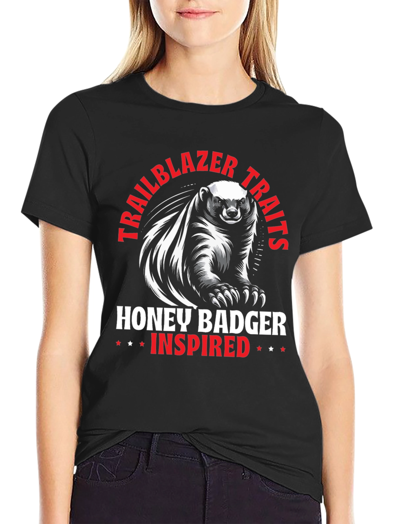 Honey Badger Inspired T-Shirt - Trailblazer Traits