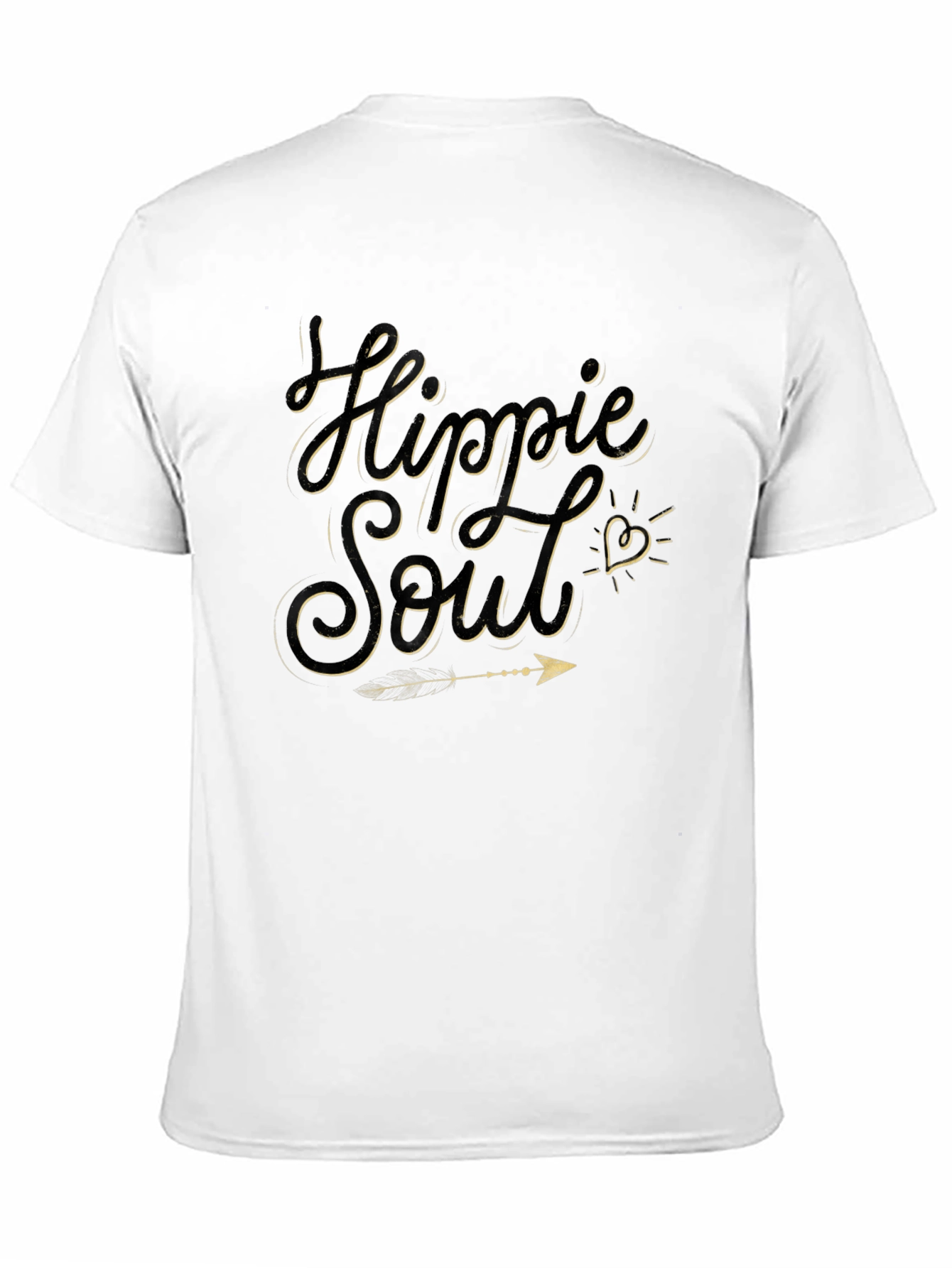 Hippie Soul Graphic Tee - Trendy Casual Wear