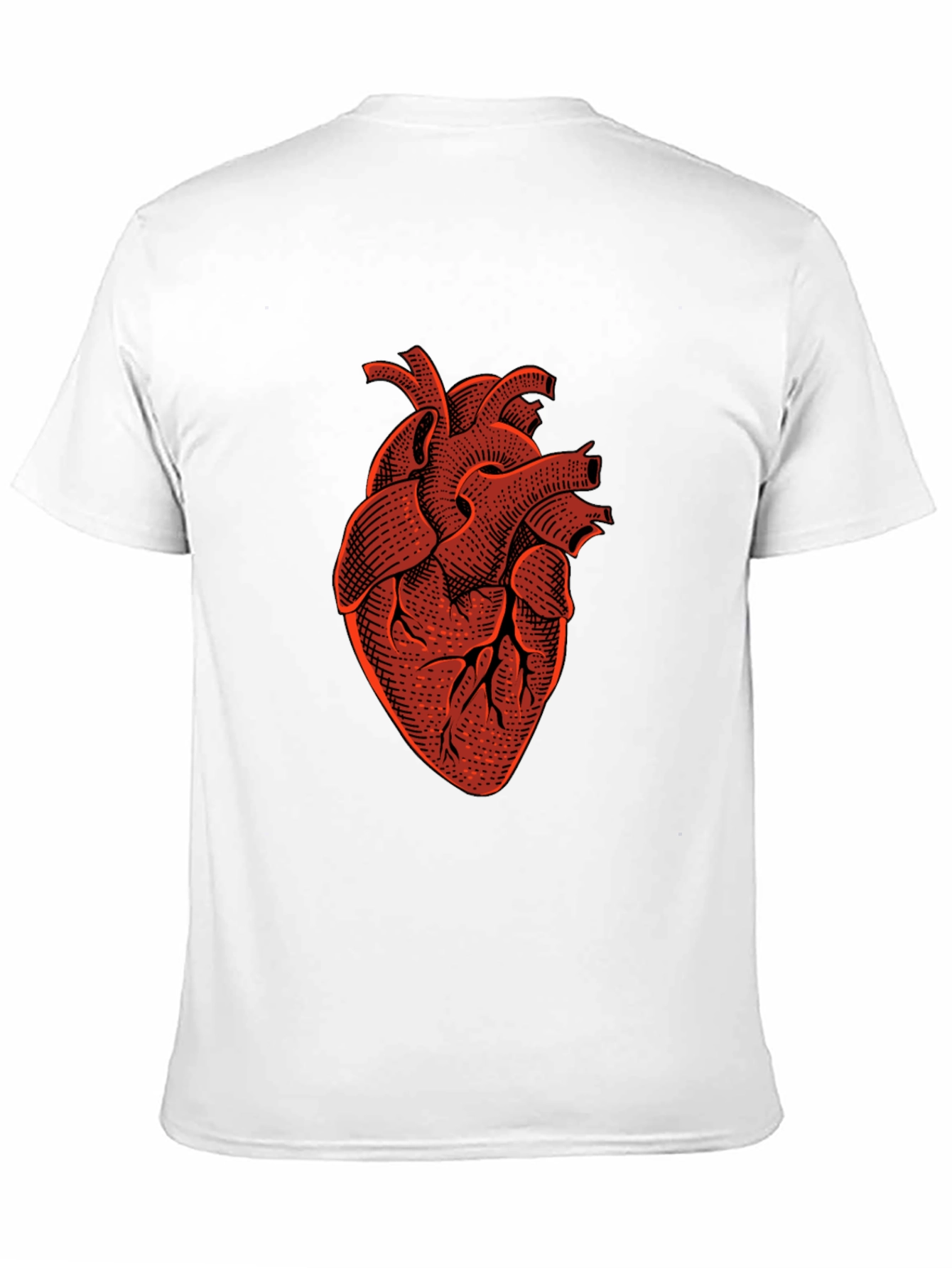 Anatomical Heart Graphic Tee - Unique Design