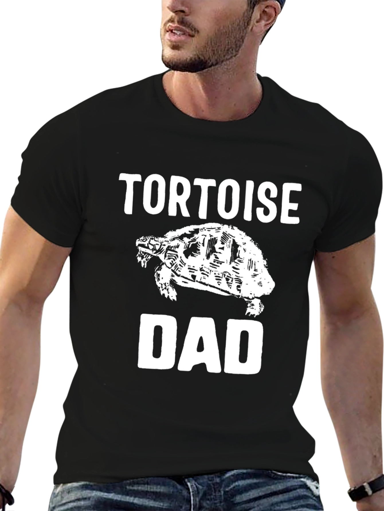 Tortoise Dad T-Shirt - Cool Animal Lover Tee
