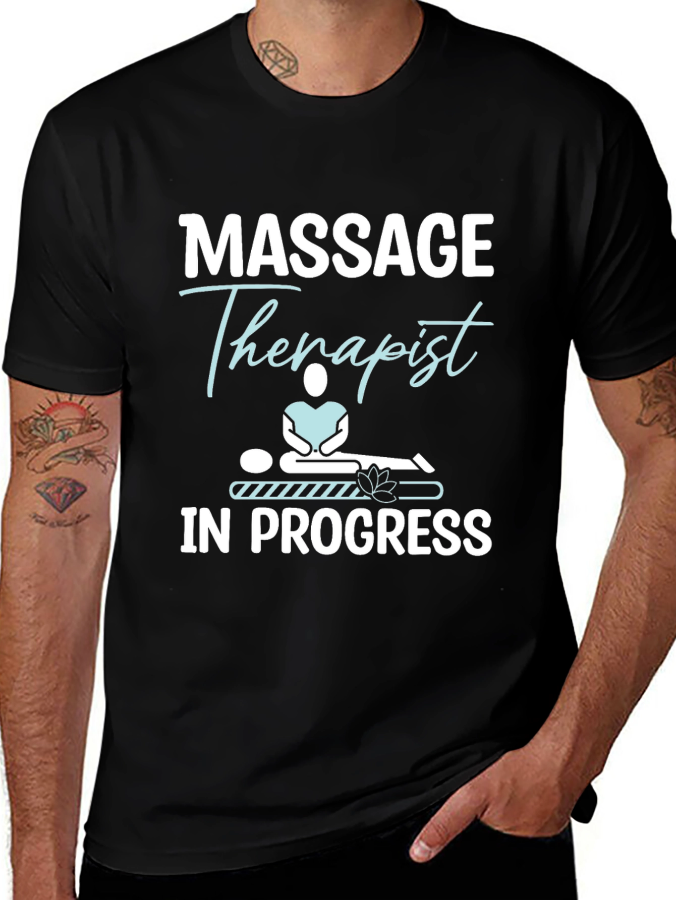 Massage Therapist In Progress Funny T-Shirt