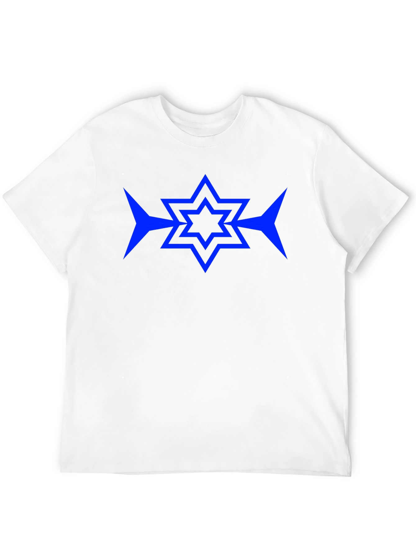 Star Design Black T-Shirt