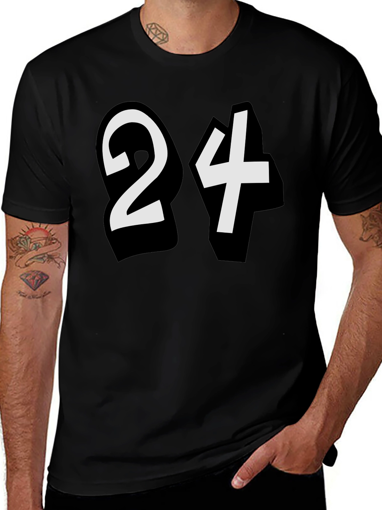 Number 24 Graphic T-Shirt