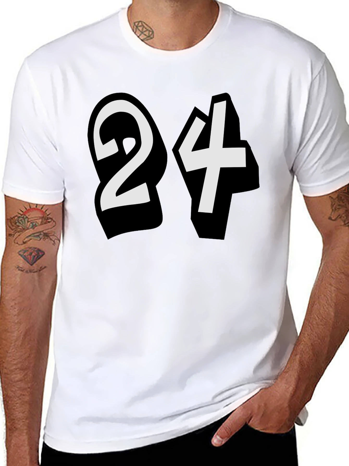 Number 24 Graphic T-Shirt