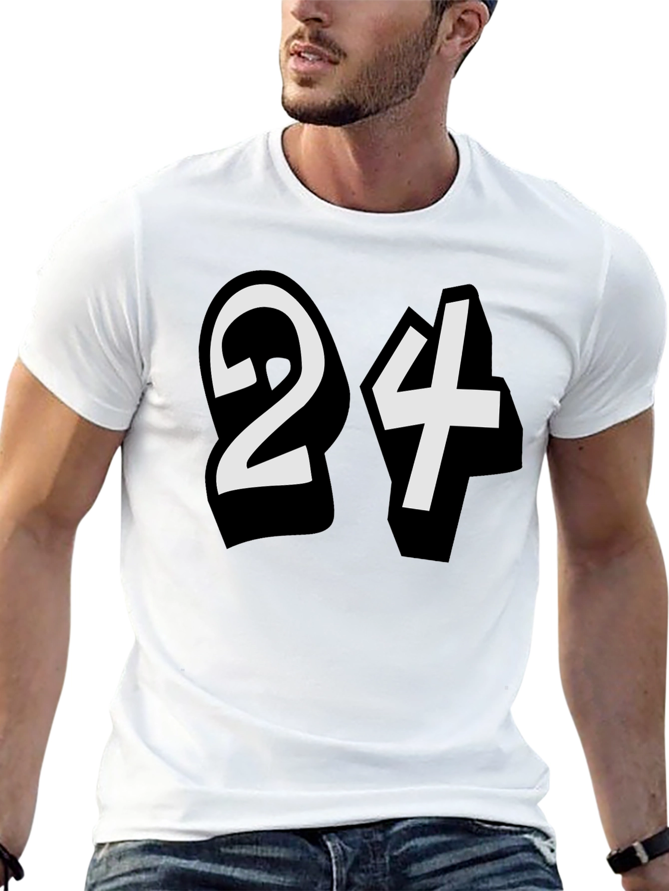 Number 24 Graphic T-Shirt