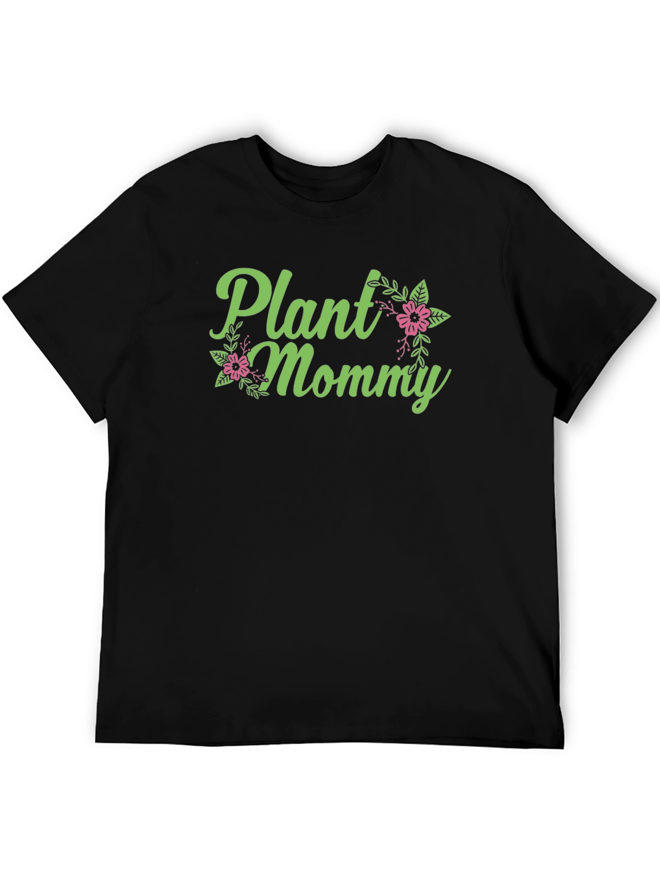 Plant Mommy Graphic Tee - Black Unisex T-Shirt