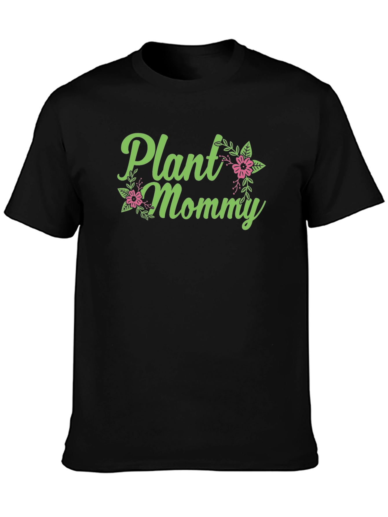 Plant Mommy Graphic Tee - Black Unisex T-Shirt