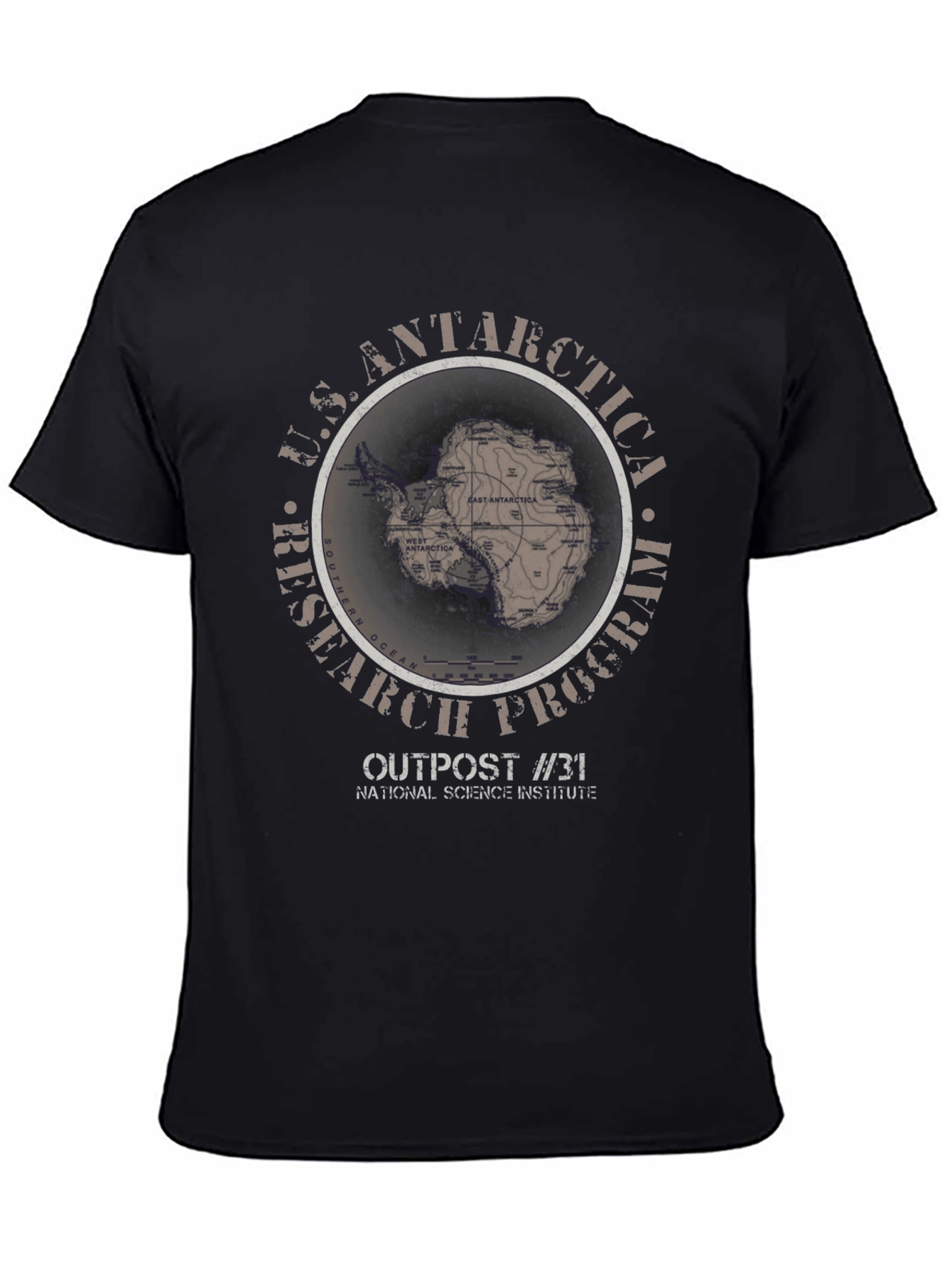 U.S. Antarctica Research Program Outpost #31 T-Shirt