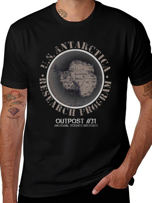 U.S. Antarctica Research Program Outpost #31 T-Shirt