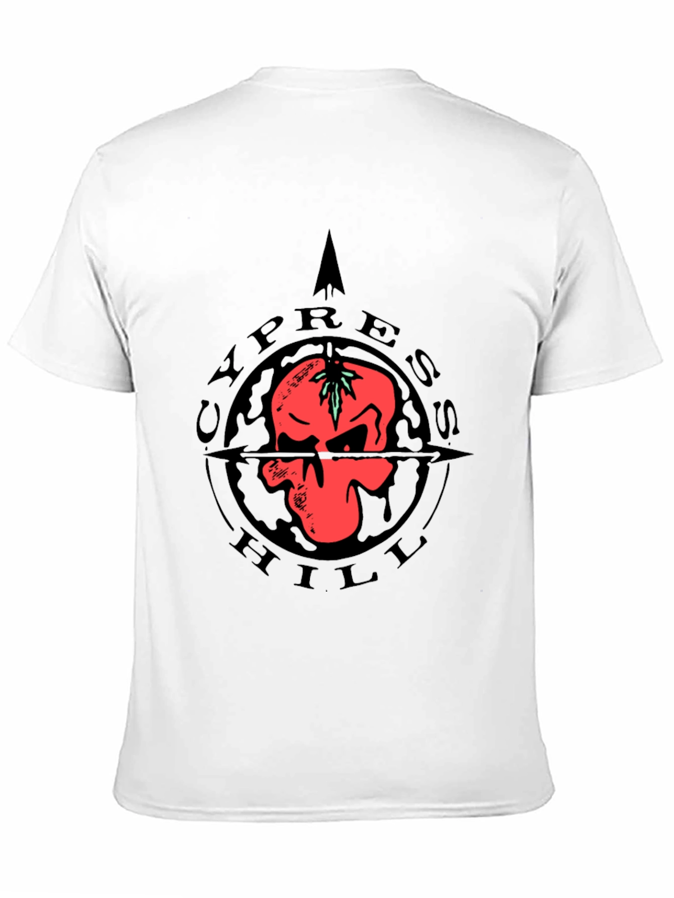 Cypress Hill Skull Graphic Tee - Black