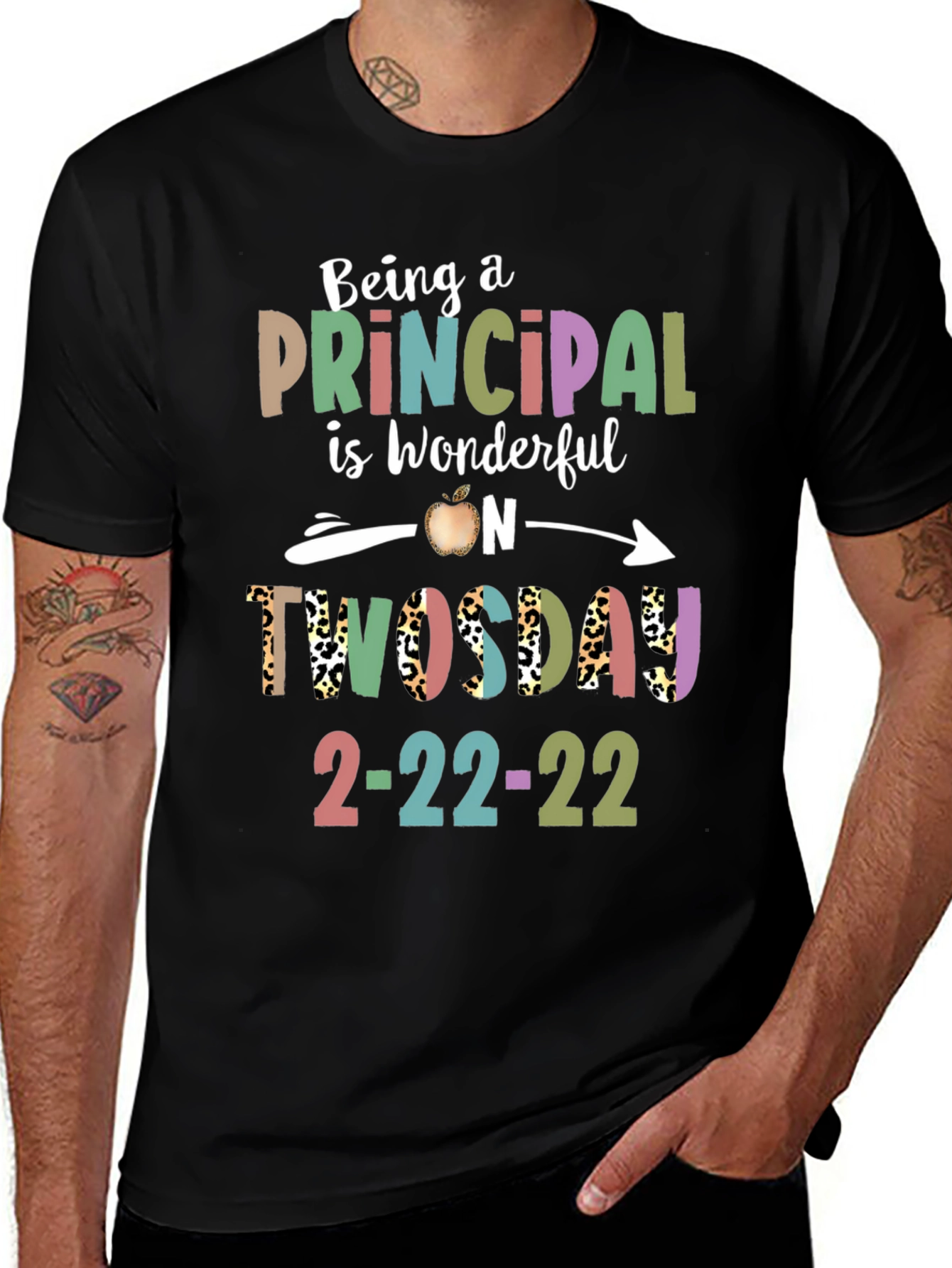 Principal Wonderful Tuesday Graphic Tee