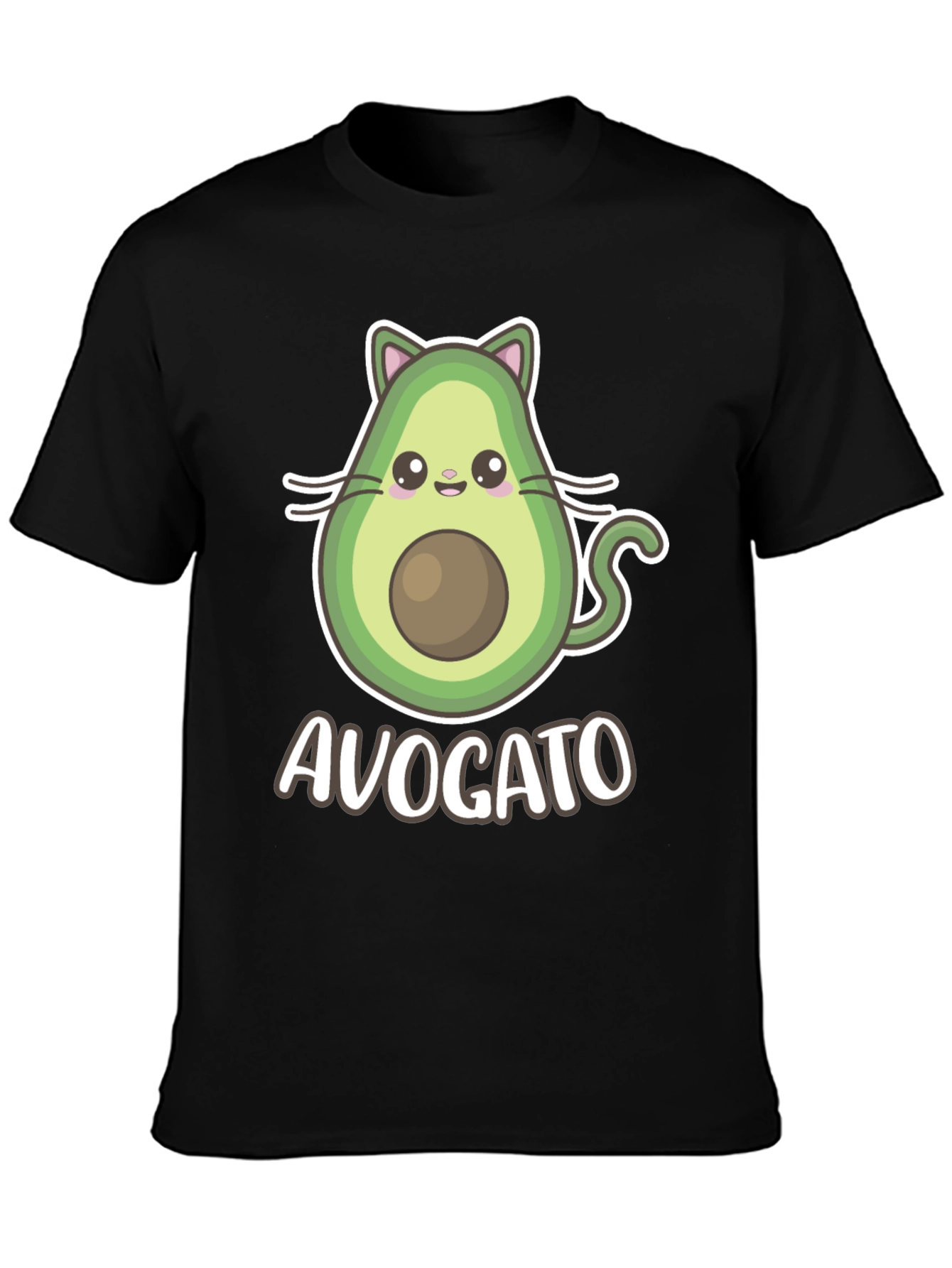 Avocato T-Shirt - Cute Avocado Cat Graphic Tee