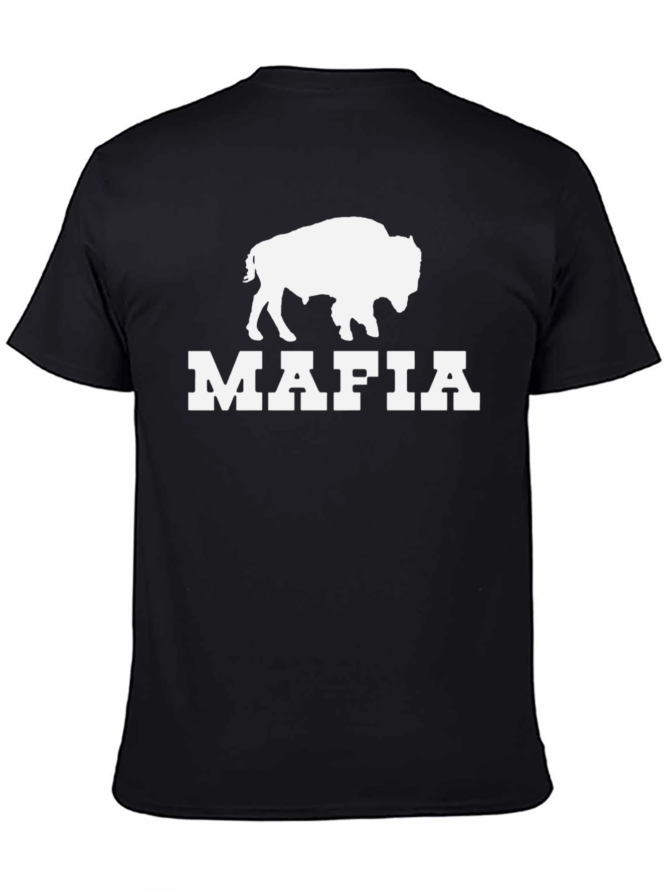 Buffalo Mafia Graphic T-Shirt - Black