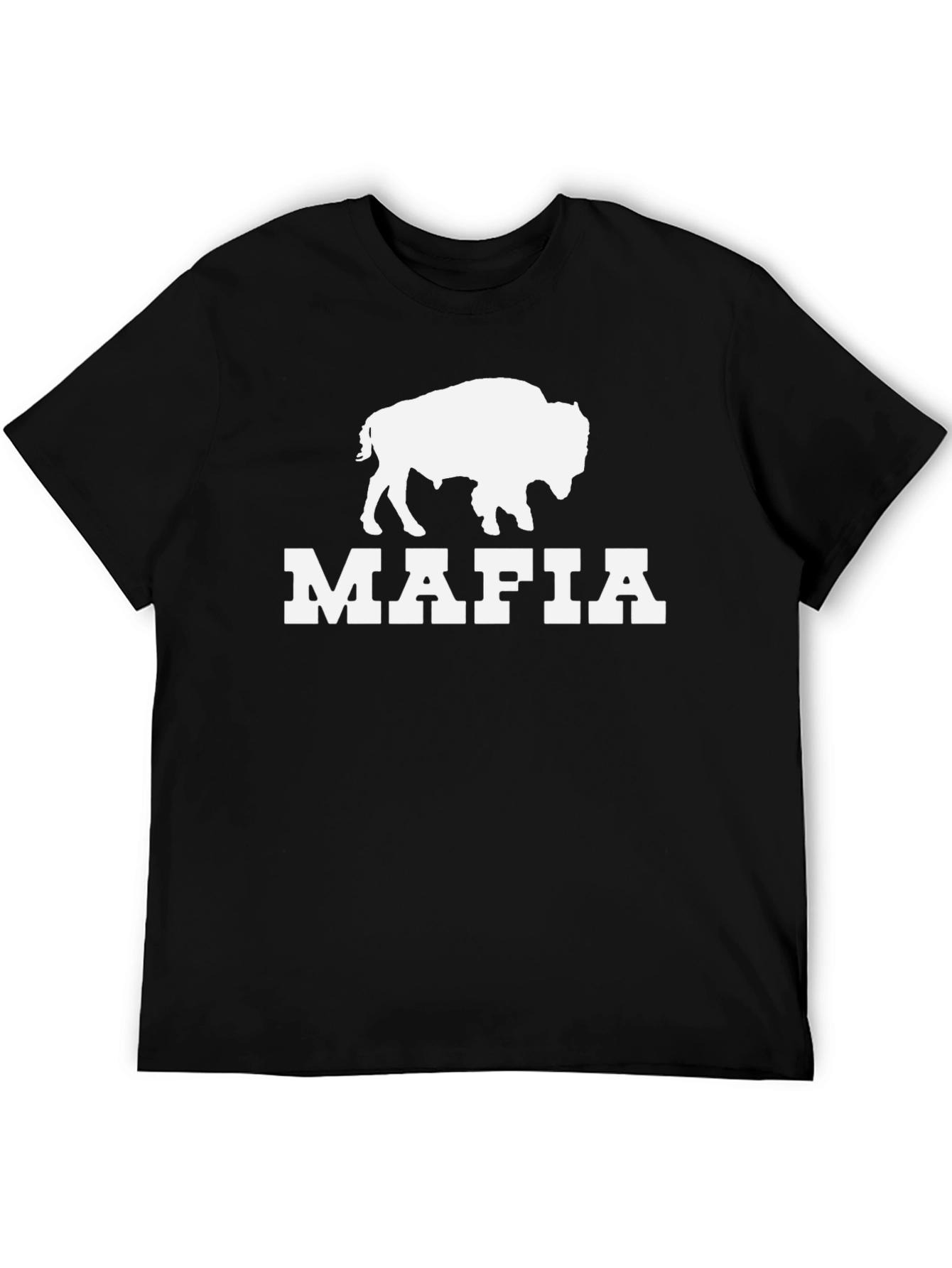 Buffalo Mafia Graphic T-Shirt - Black