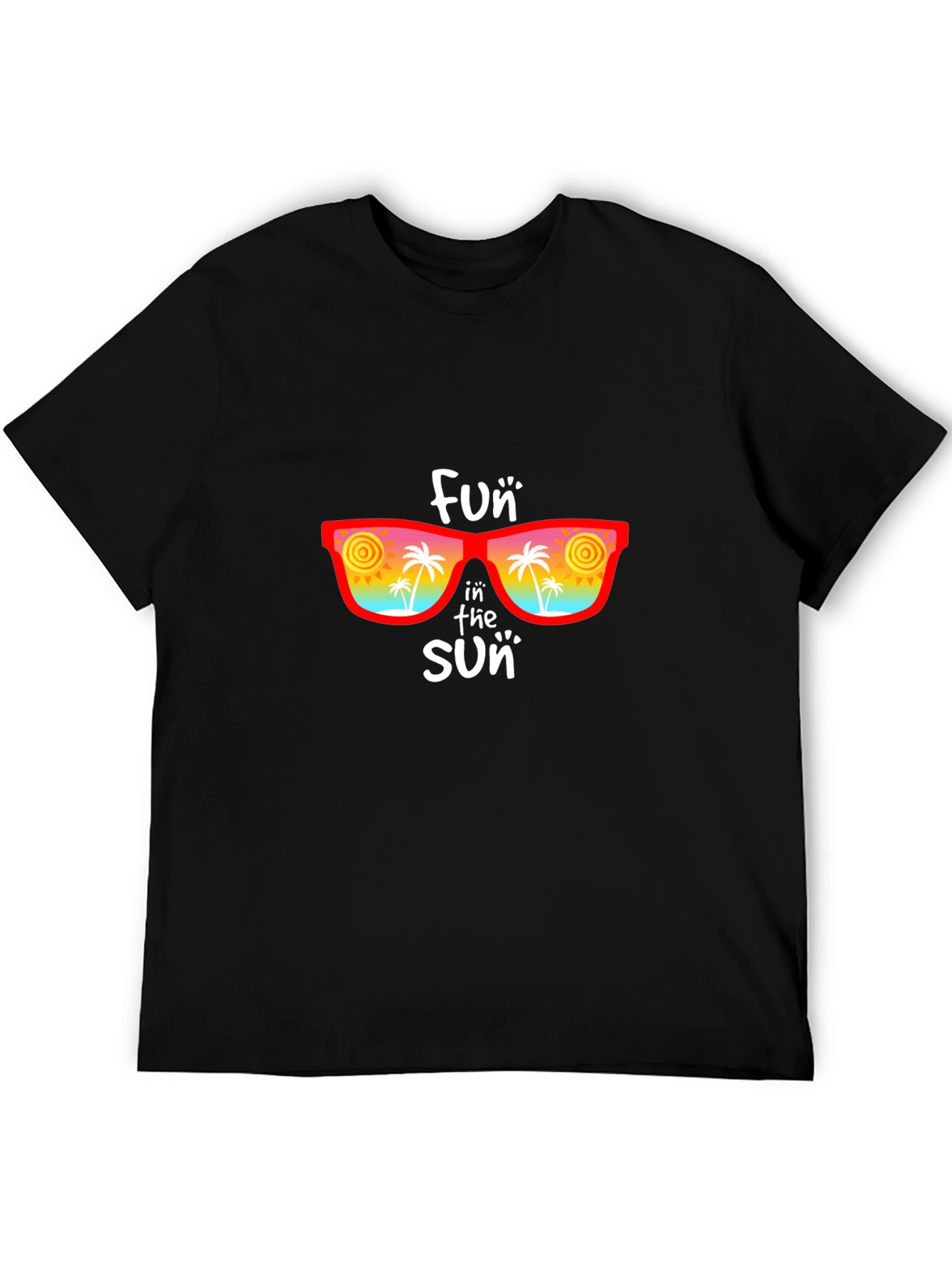 Fun in the Sun Graphic Tee - Black
