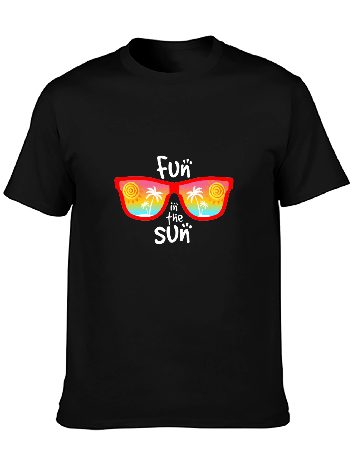 Fun in the Sun Graphic Tee - Black