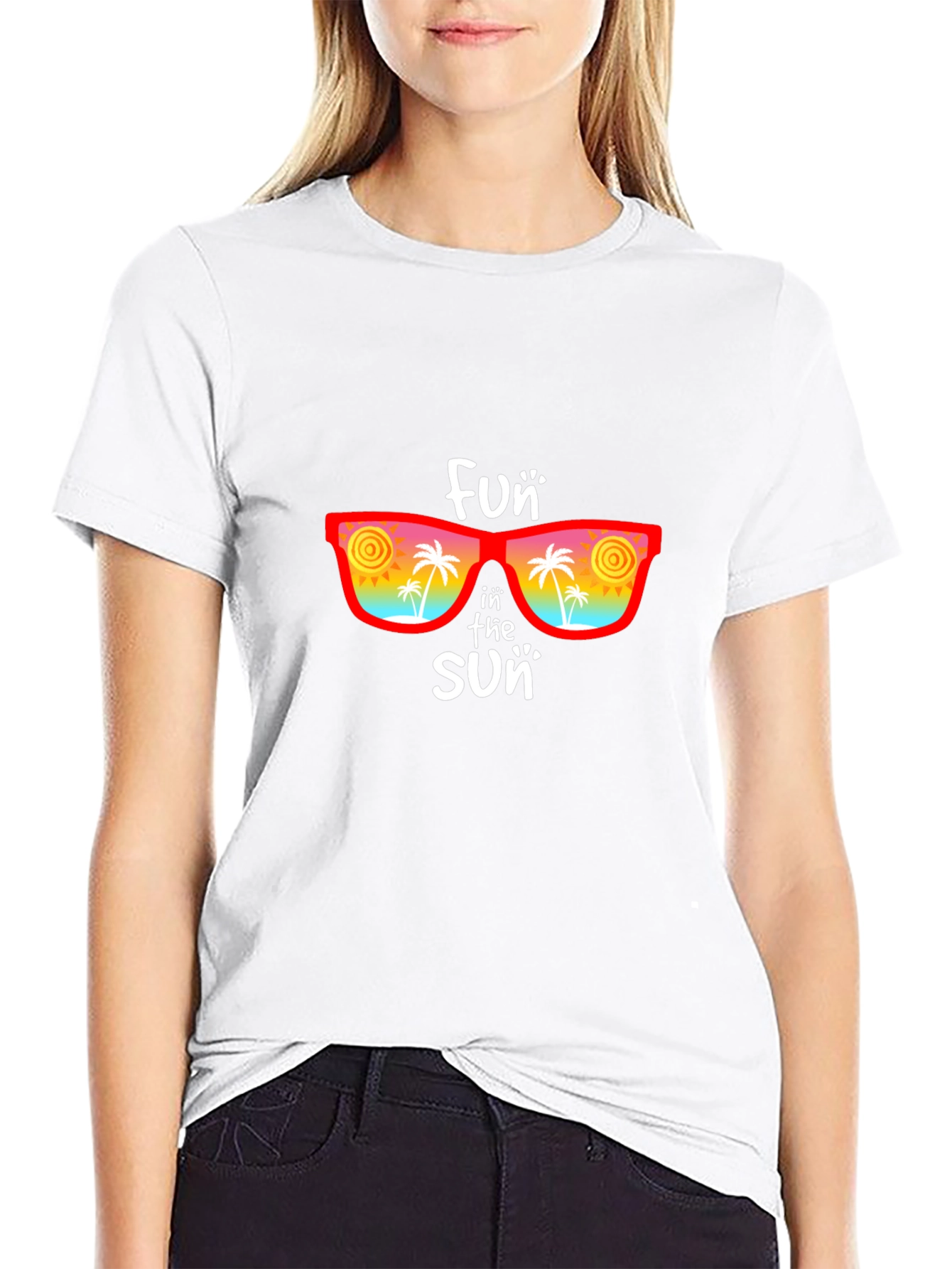 Fun in the Sun Graphic Tee - Black