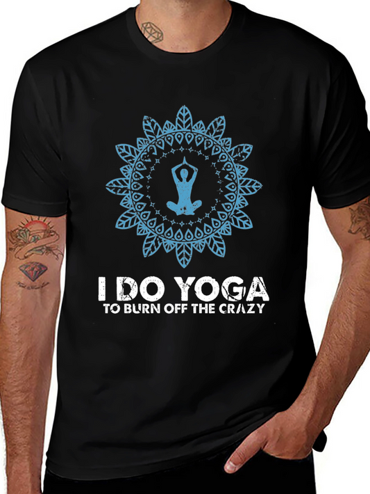 Yoga Mandala T-Shirt: Burn Off The Crazy