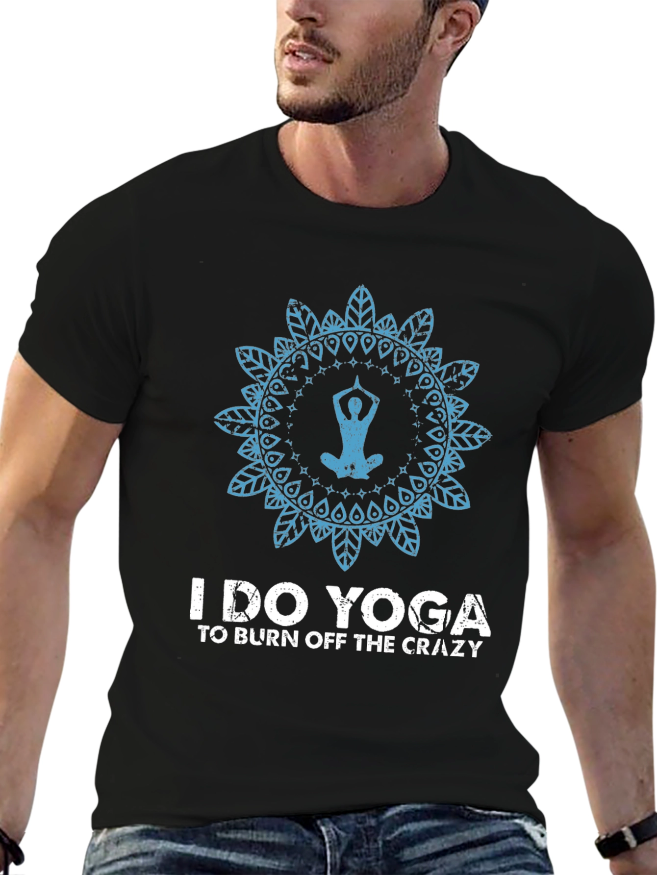 Yoga Mandala T-Shirt: Burn Off The Crazy