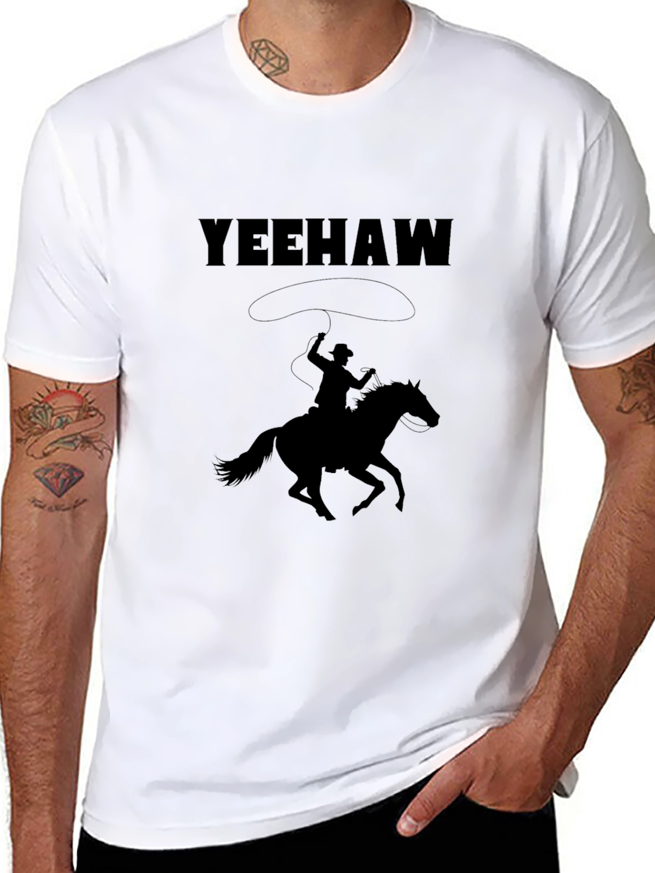 Yeehaw Cowboy Graphic Tee