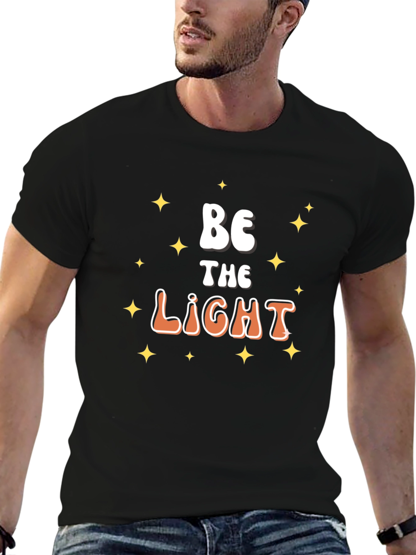 Be The Light Graphic Tee - Stylish Comfort