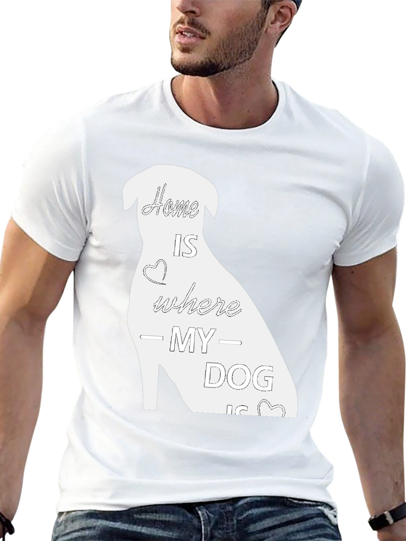 Home is Where My Dog Is T-Shirt
