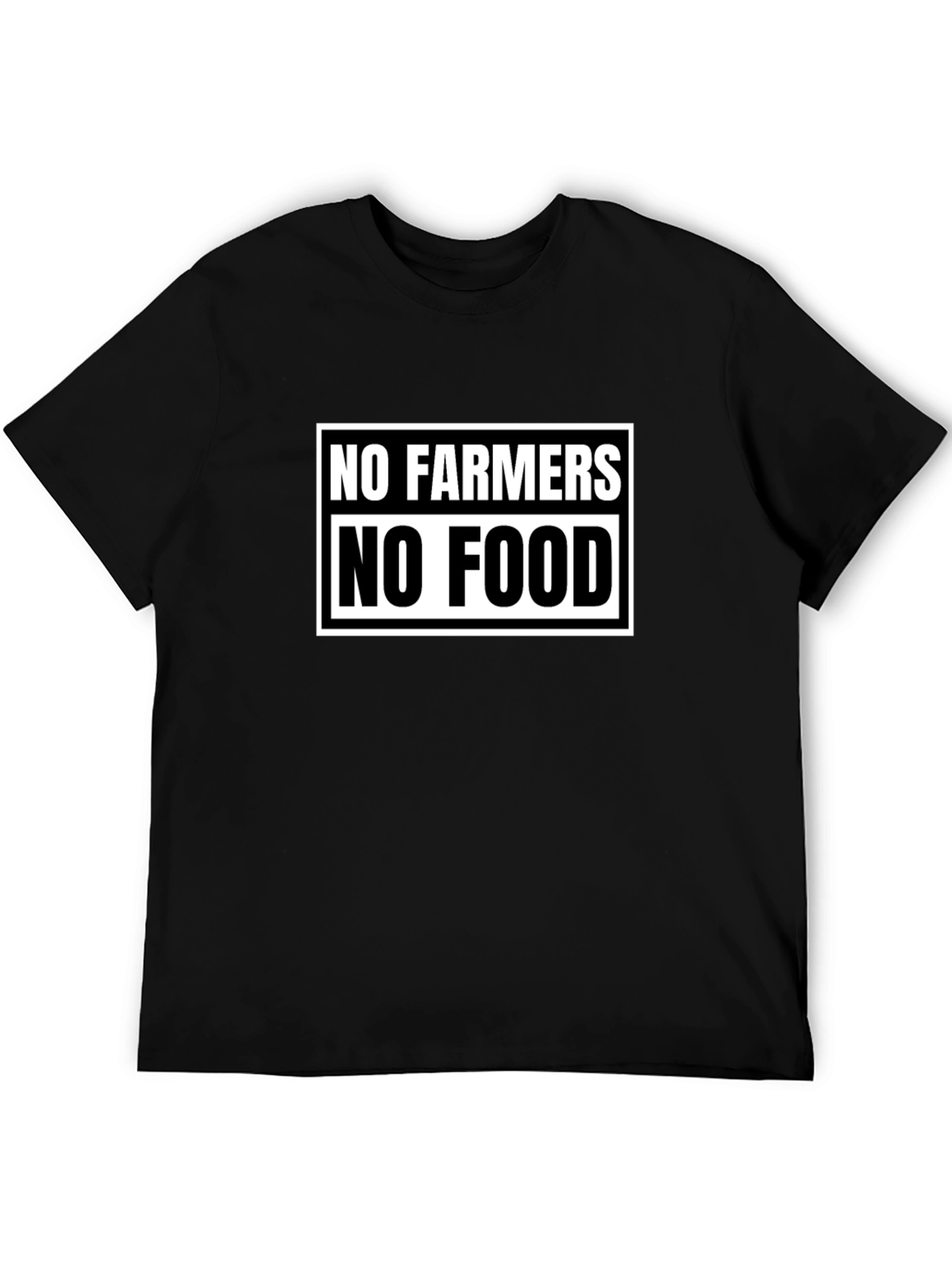 No Farmers No Food Graphic Tee