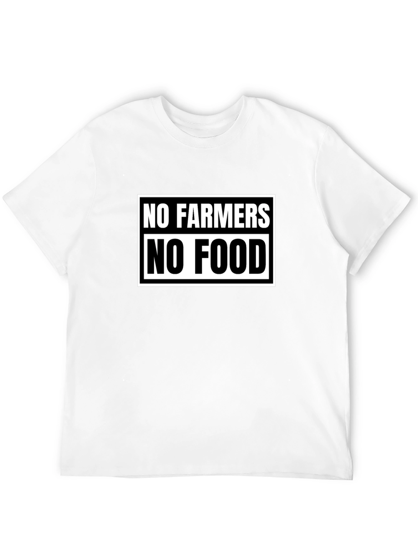 No Farmers No Food Graphic Tee