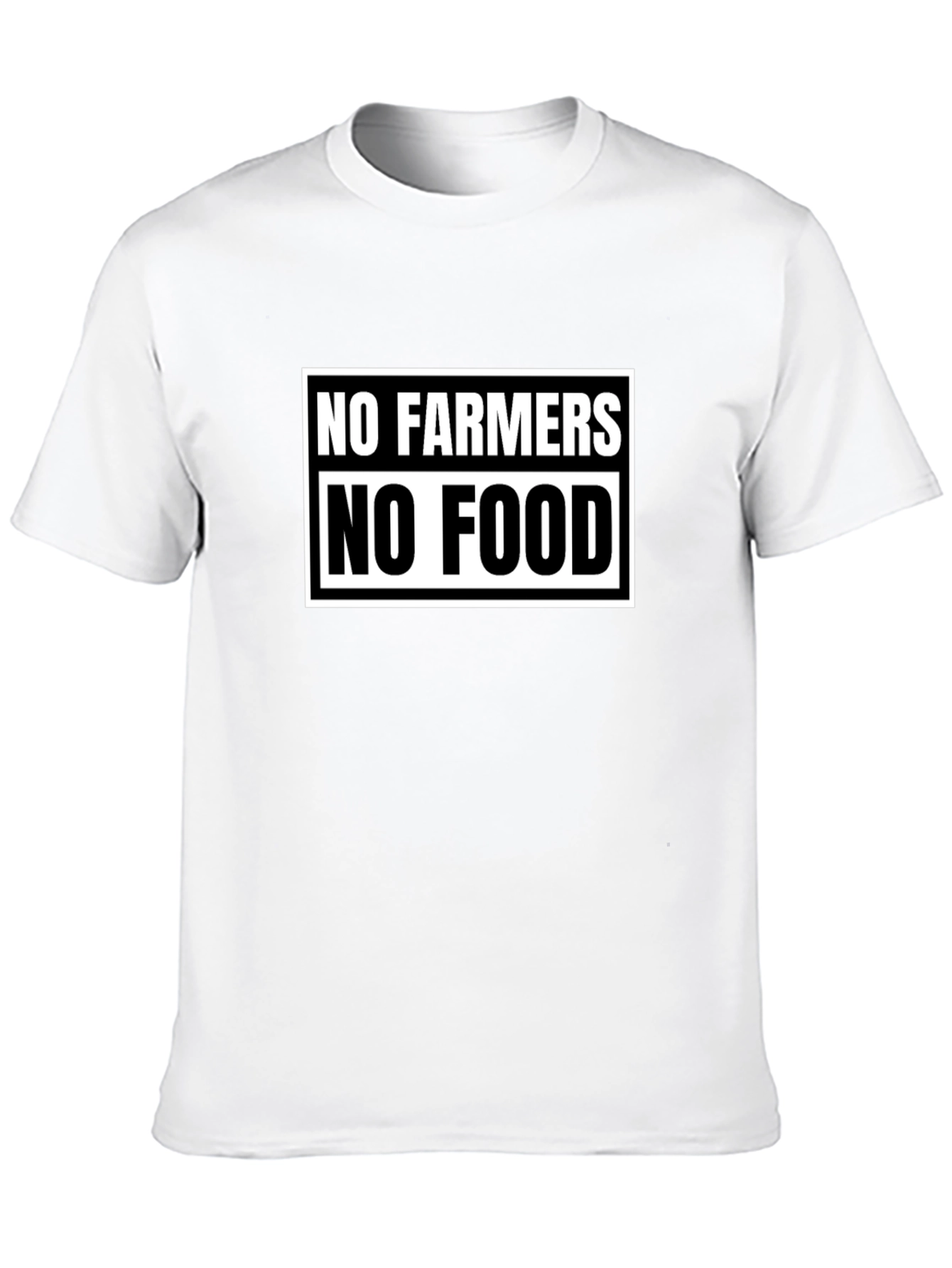 No Farmers No Food Graphic Tee