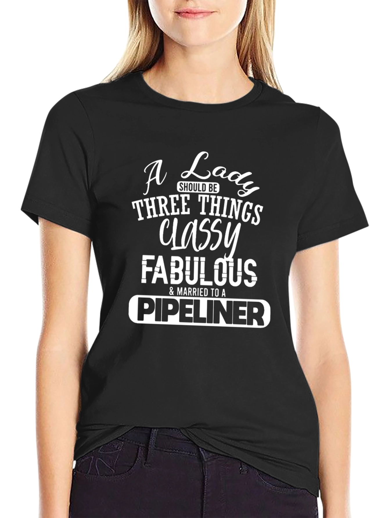 Classy Fabulous Pipeliner Graphic Tee
