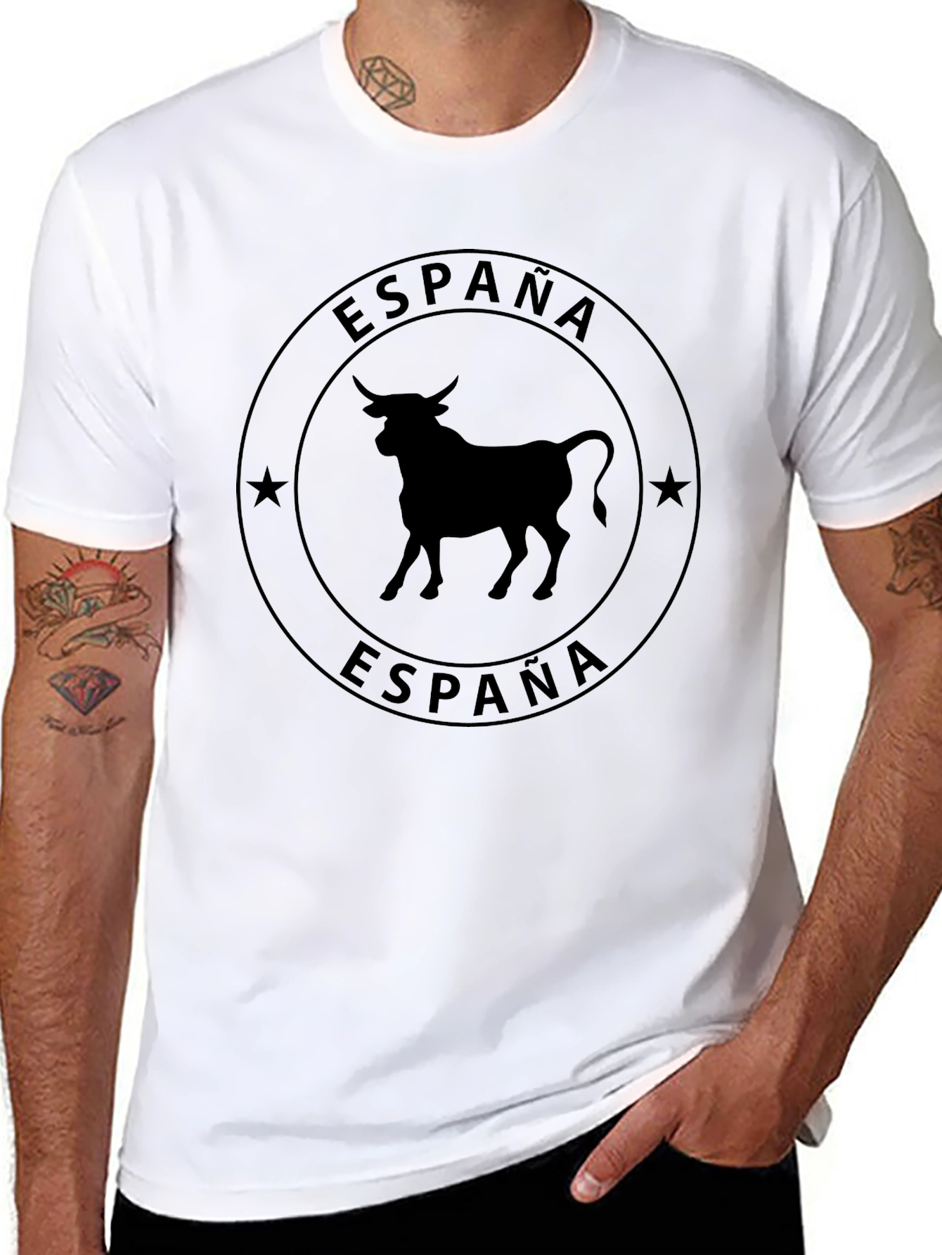 España Bull T-Shirt - Classic Black