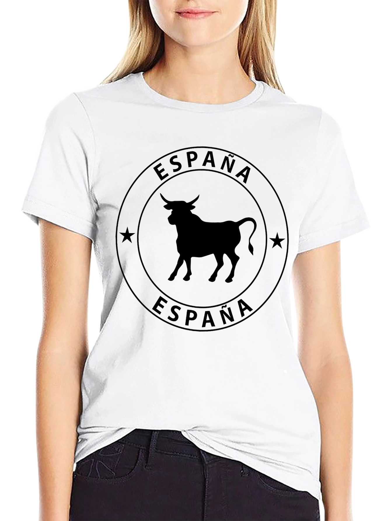 España Bull T-Shirt - Classic Black