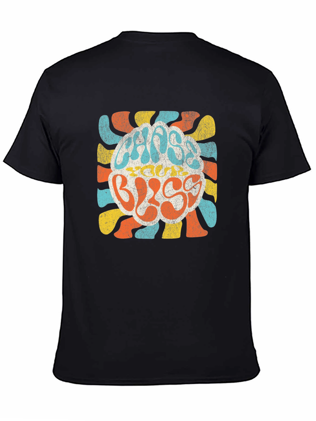 Retro Chaos & Bliss T-Shirt - Groovy Graphic Tee