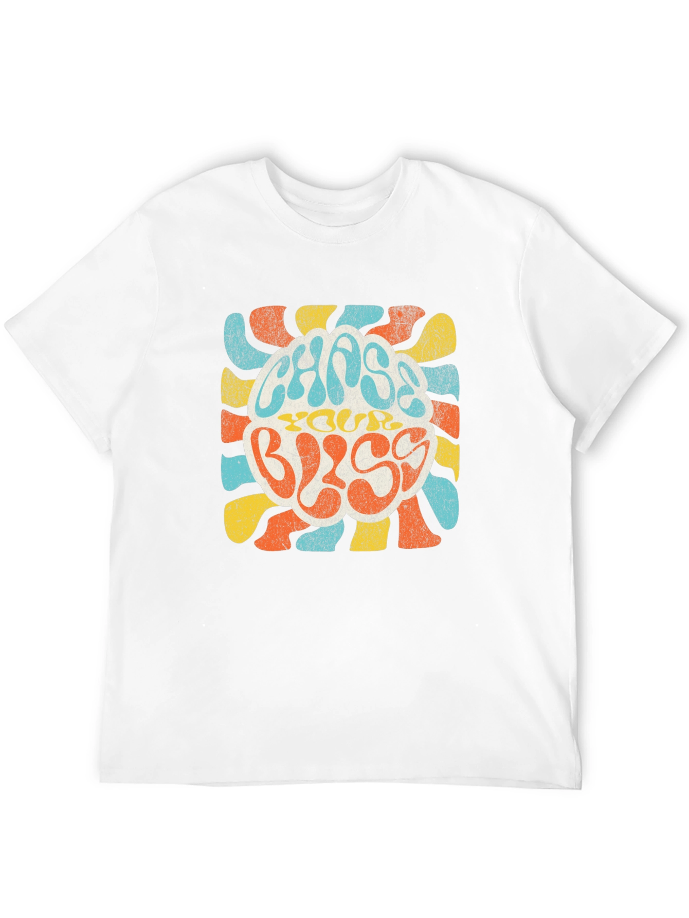 Retro Chaos & Bliss T-Shirt - Groovy Graphic Tee