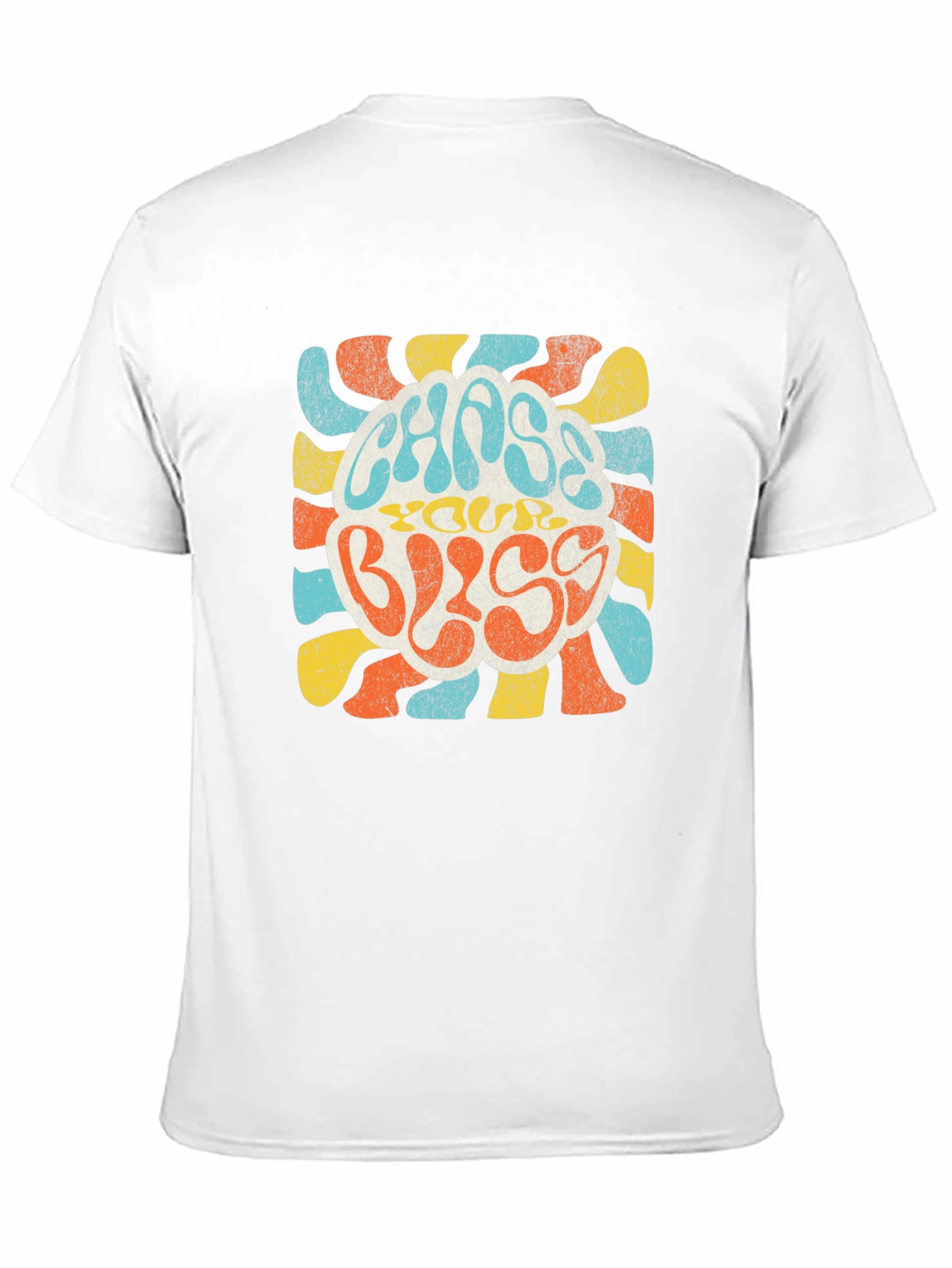 Retro Chaos & Bliss T-Shirt - Groovy Graphic Tee