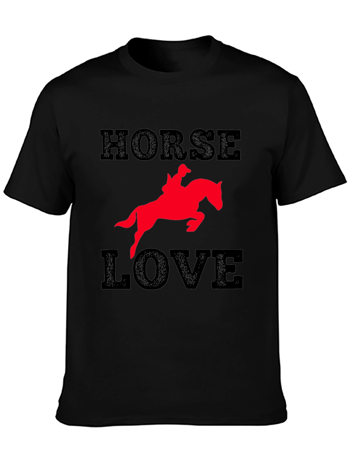 Horse Love Graphic Tee - Equestrian Rider Gift