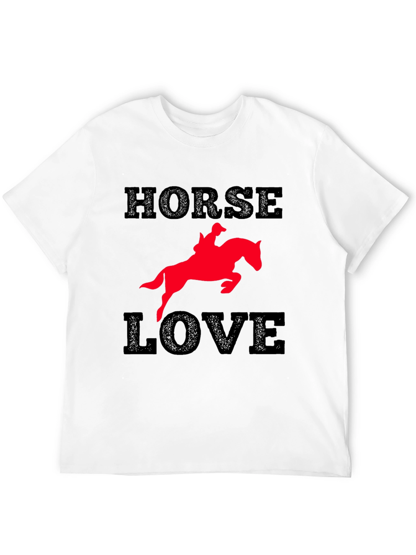 Horse Love Graphic Tee - Equestrian Rider Gift