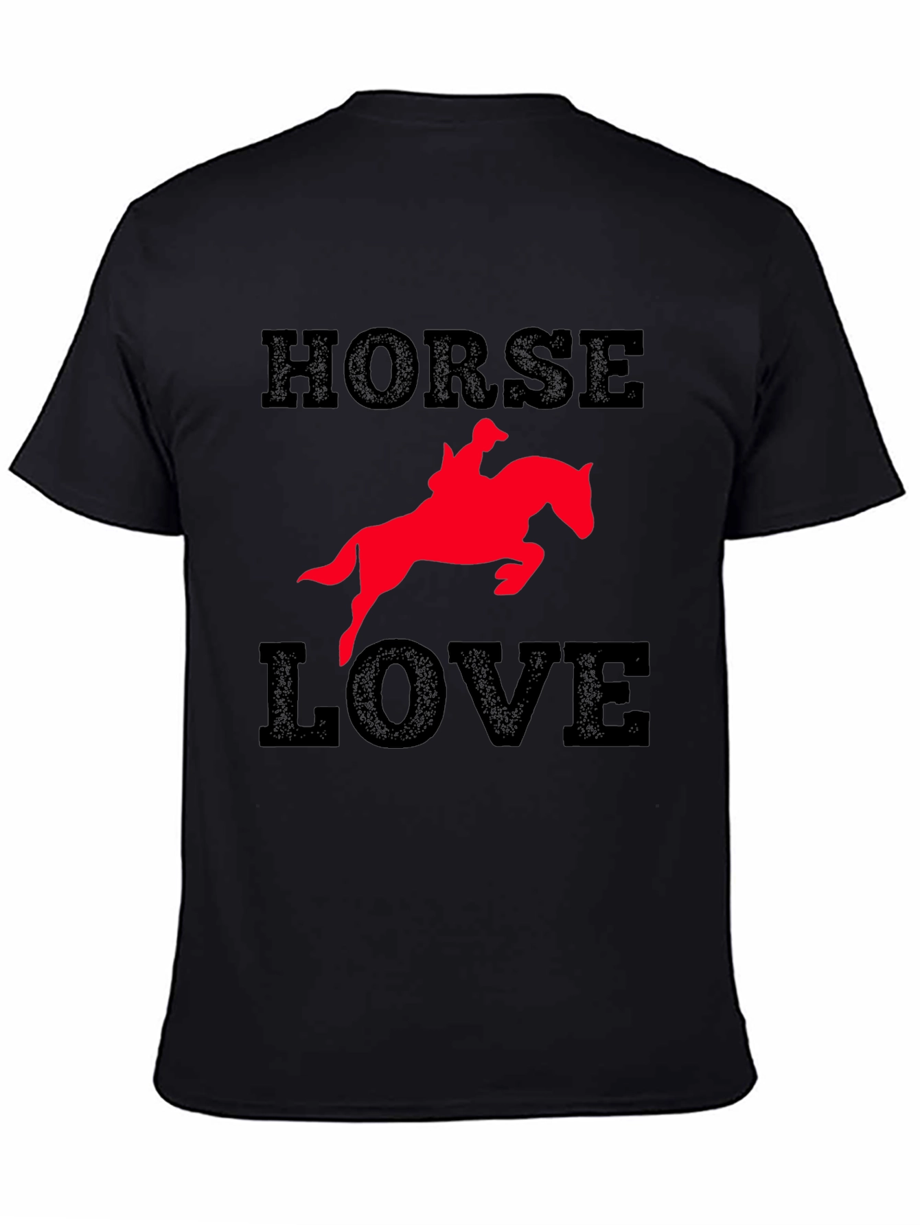 Horse Love Graphic Tee - Equestrian Rider Gift