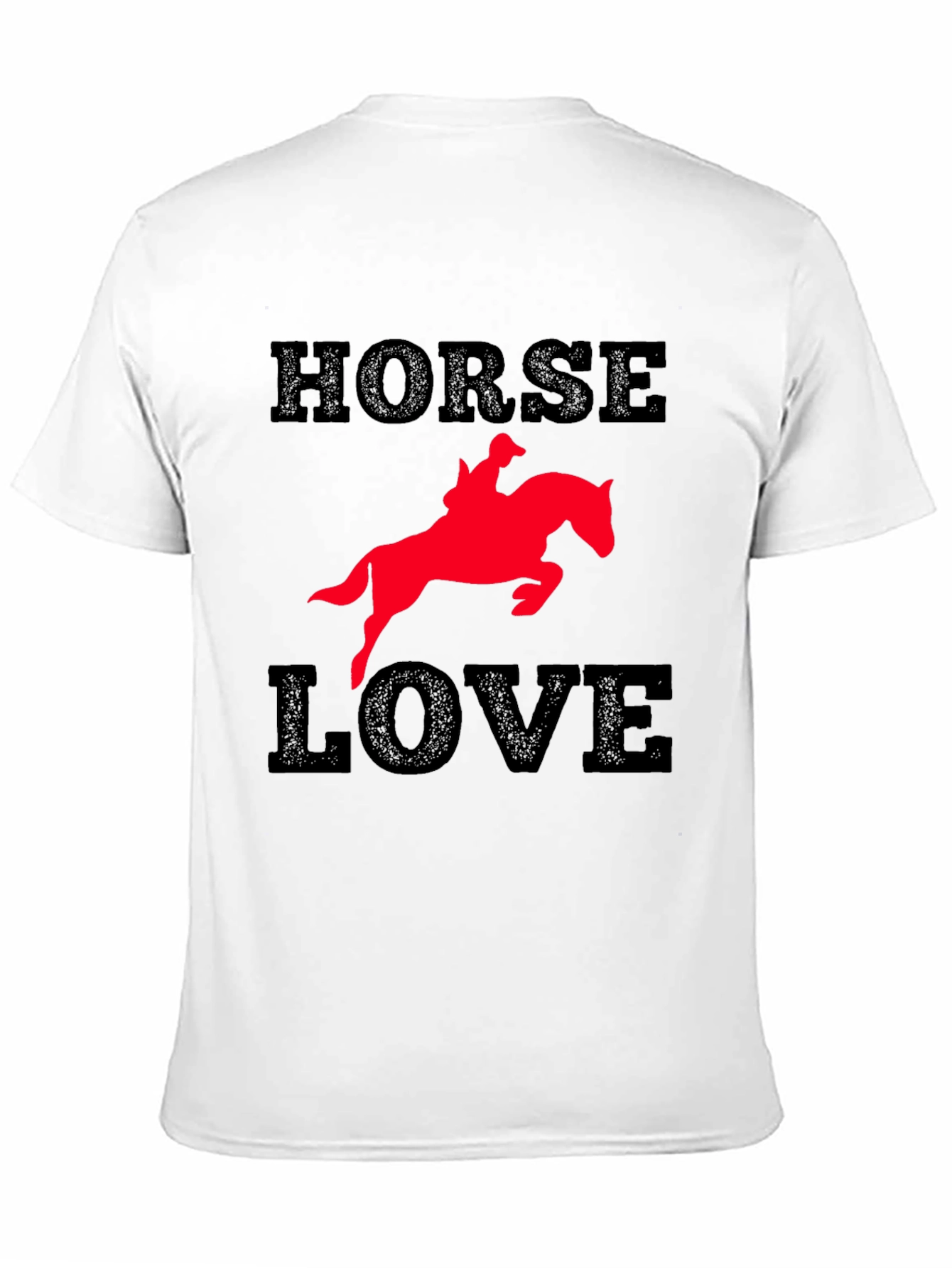 Horse Love Graphic Tee - Equestrian Rider Gift