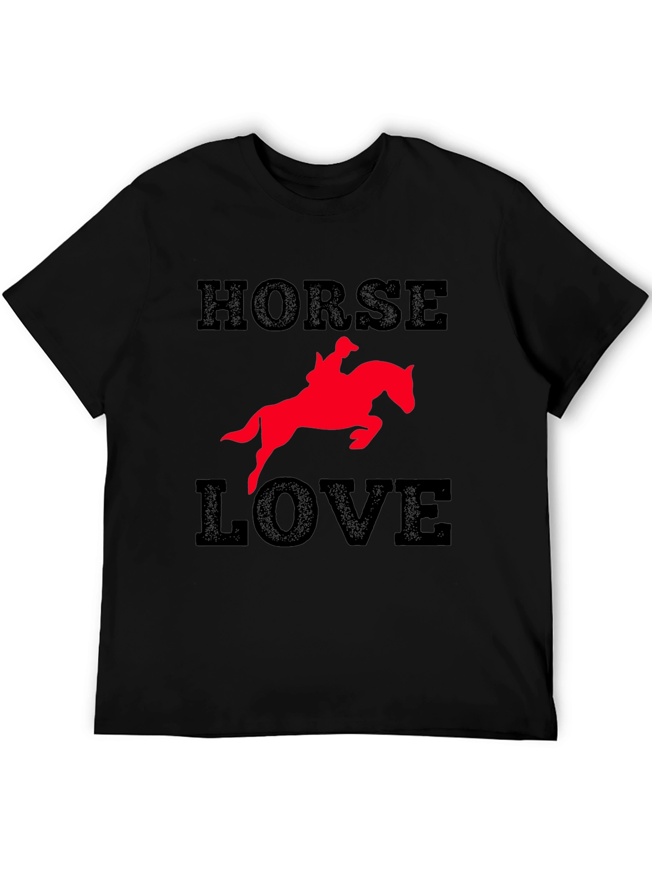 Horse Love Graphic Tee - Equestrian Rider Gift