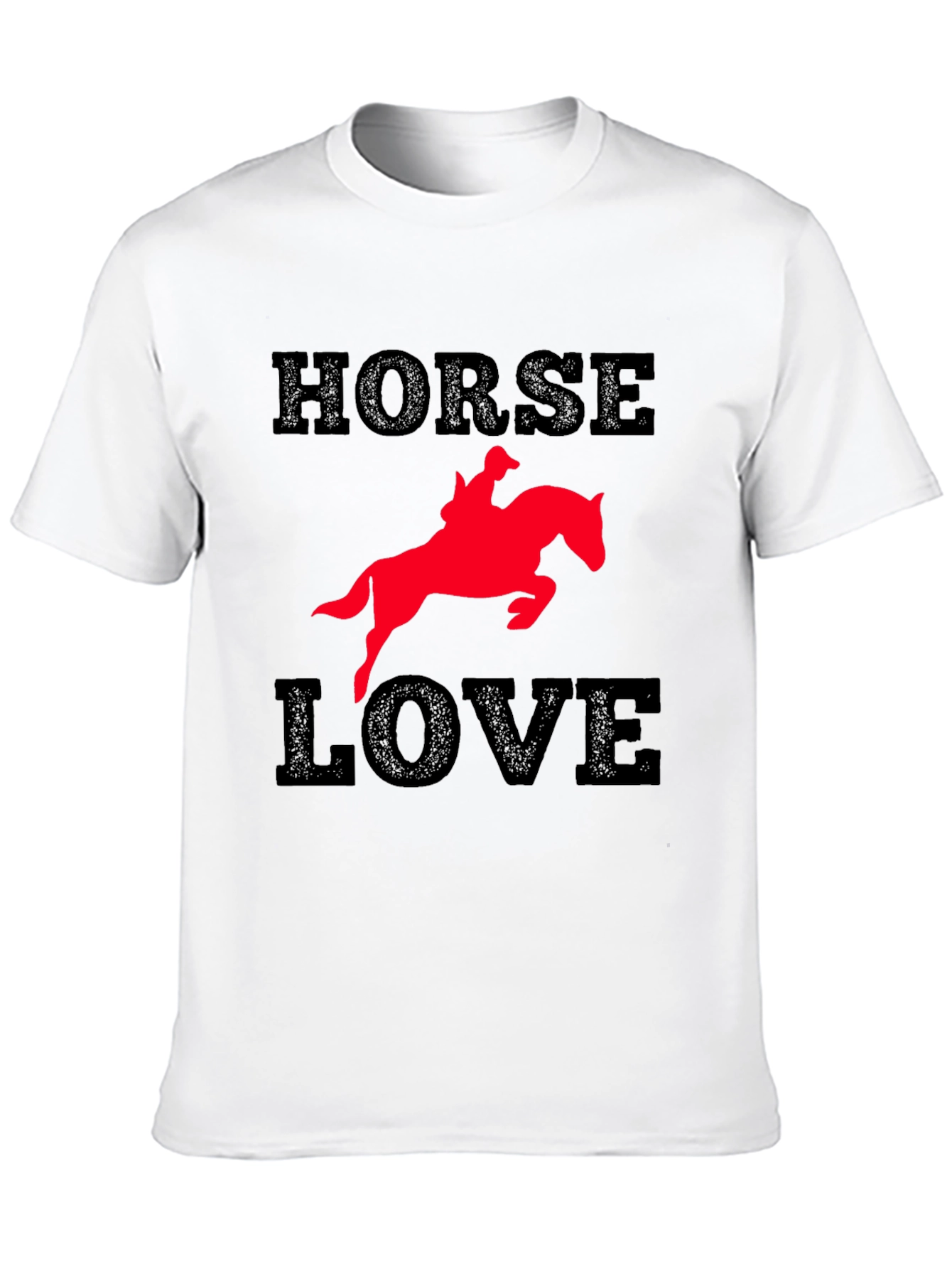 Horse Love Graphic Tee - Equestrian Rider Gift