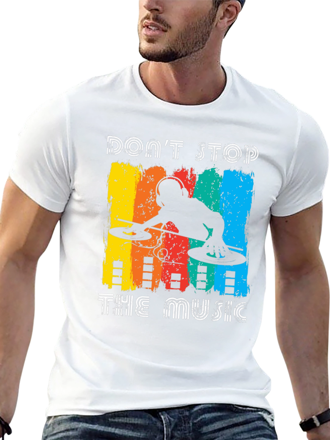 Dont Stop The Music Graphic Tee