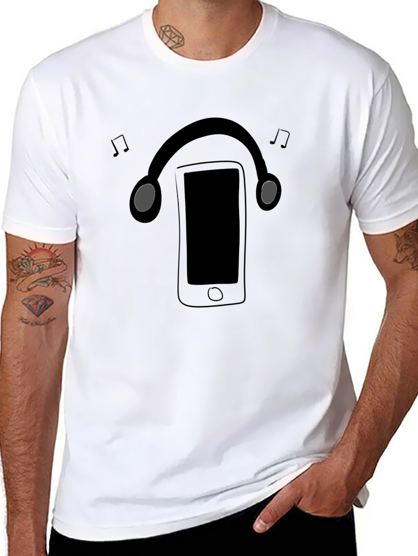 Music Lover Graphic T-Shirt