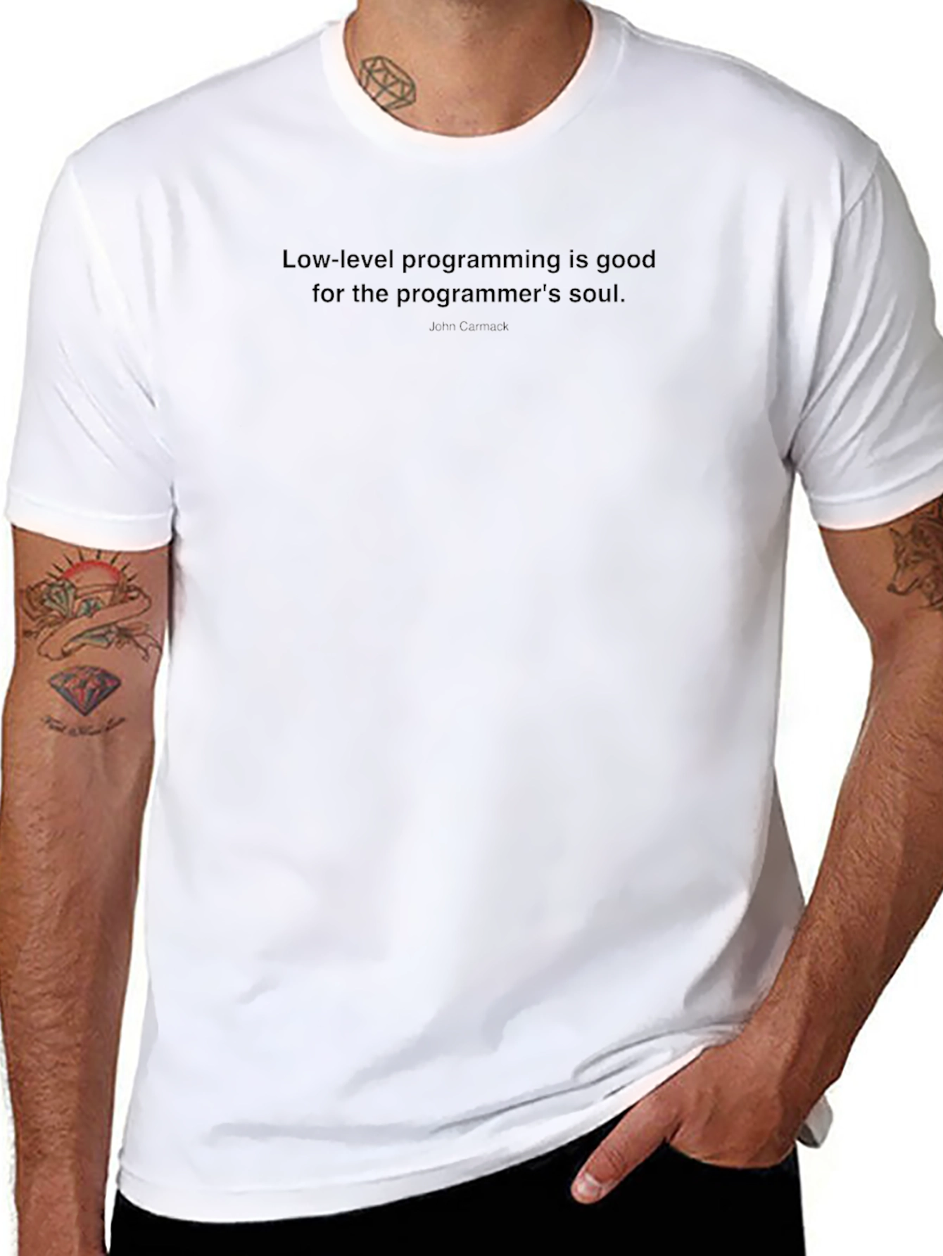 Programmers Soul Black T-Shirt