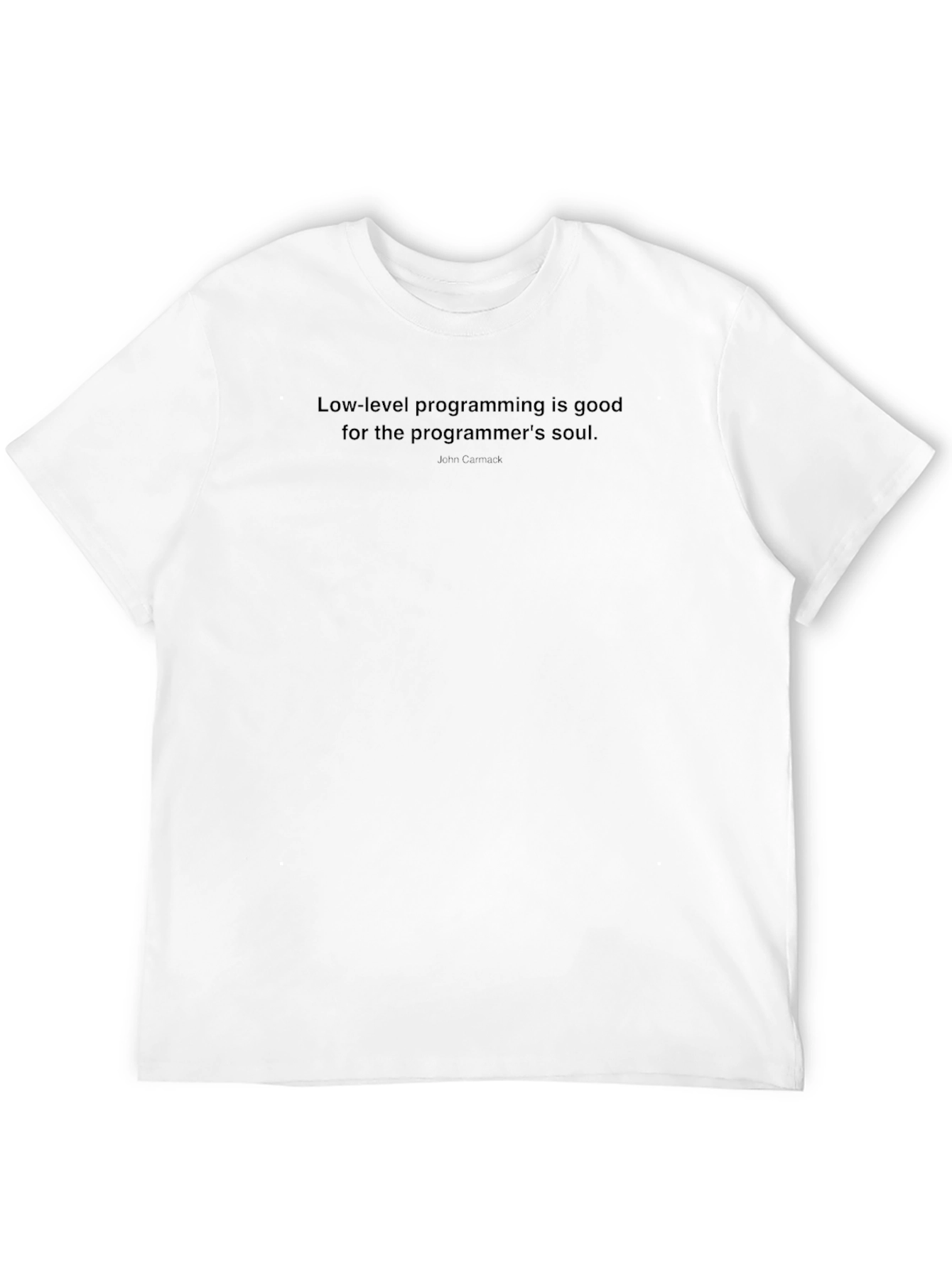 Programmers Soul Black T-Shirt