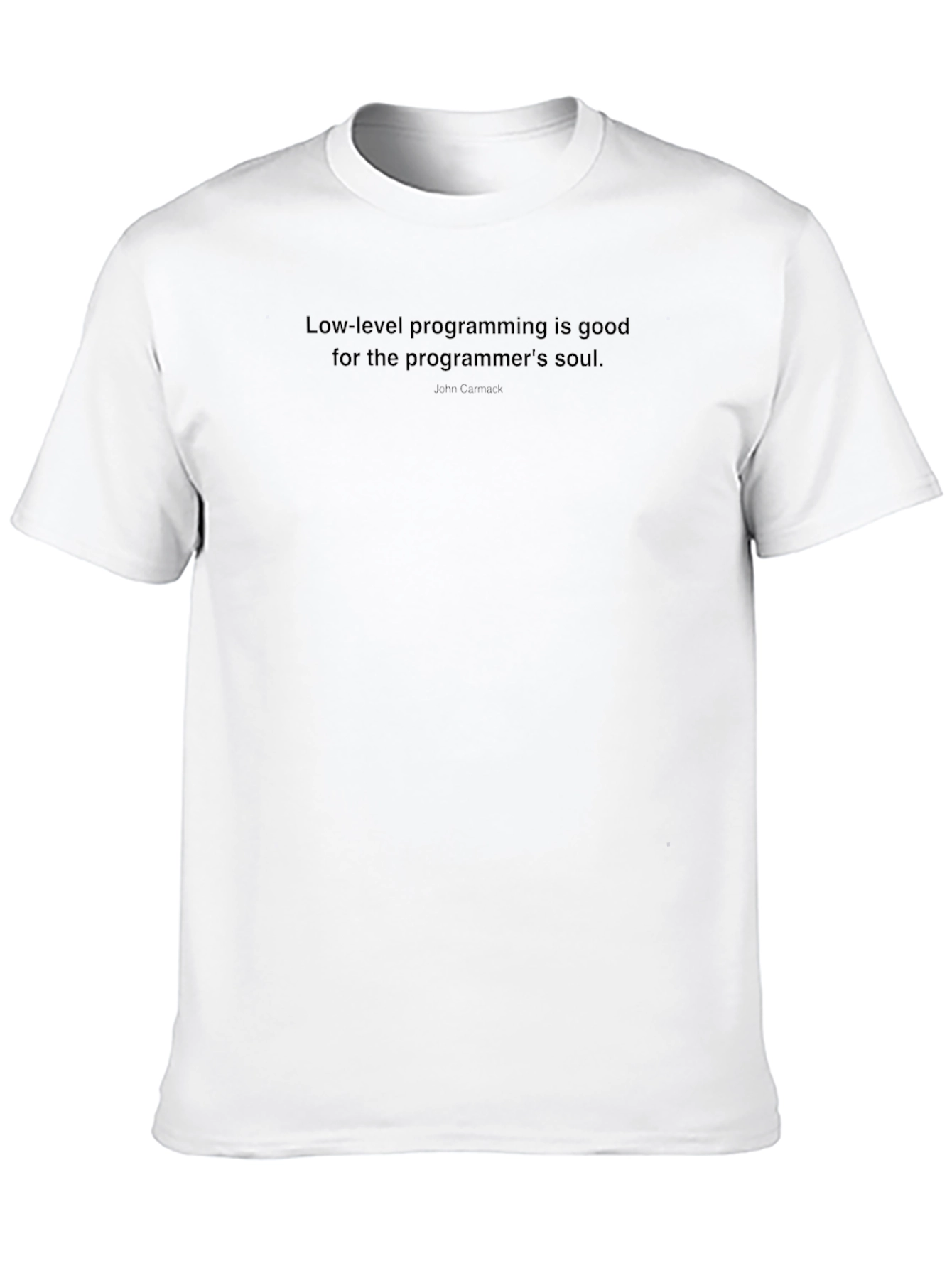 Programmers Soul Black T-Shirt