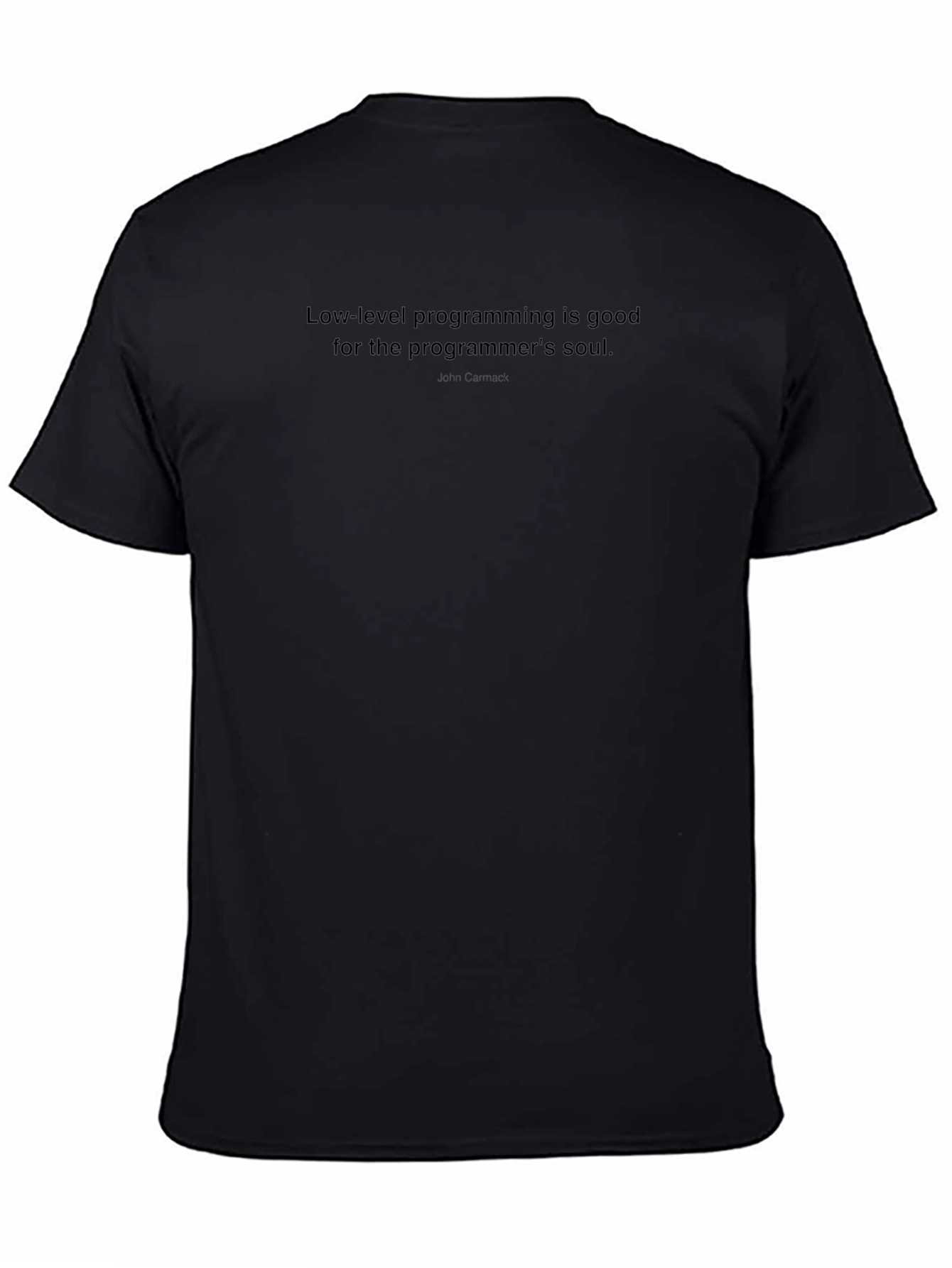 Programmers Soul Black T-Shirt